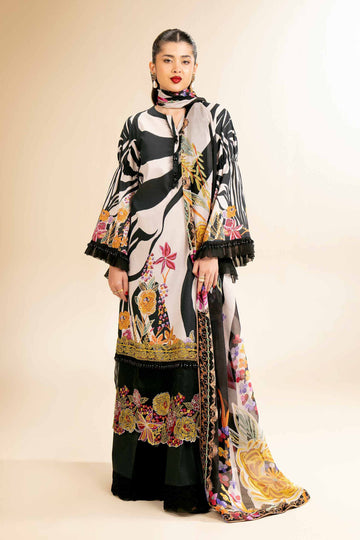 Nishat Linen 3 Piece - Digital Printed Embroidered Suit - 42501480 Online Shopping
